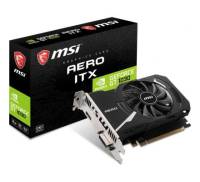 Видеокарта MSI GeForce GT1030 2048Mb AERO ITX OC (GT 1030 AERO ITX 2GD4 OC)