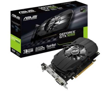 Видеокарта ASUS GeForce GTX1050 3072Mb Phoenix (PH-GTX1050-3G)