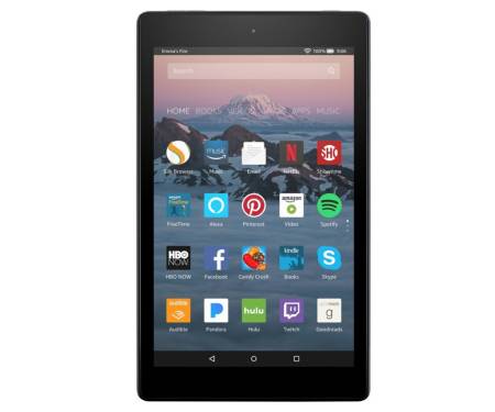 Amazon Fire HD 8 16 GB 2017 Black
