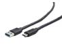 Кабель Cablexpert (CCP-USB3-AMCM-10) USB3.0 - USB Type-C, 3 м, премиум, черный