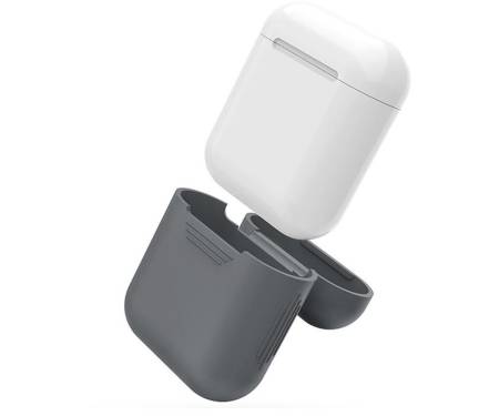 Чехол Nomi для наушников Apple AirPods Grey (348529)