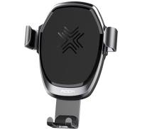 Автодержатель Rock Wireless Charging Gravity Car Mount Grey