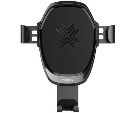 Автодержатель Rock Wireless Charging Gravity Car Mount Grey