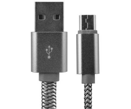 Кабель LDNIO LS17 Micro cable 2m Grey