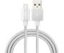 Кабель Rock Charge & Sync round Lightning Cable II 0,3 m White