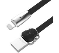 Кабель Rock Dog Lightning Charge & Sync flat cable 1.2M Black
