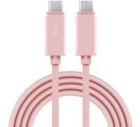 Кабель Rock USB-C to C Cable USB3.0 1 m Rose Gold