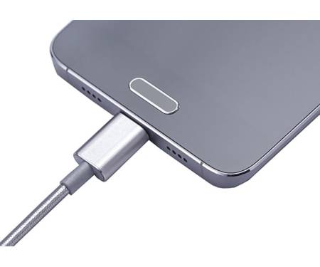 Кабель Xiaomi Metal USB Type-C Cable 1m Silver