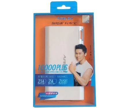 Power Bank Arun J210 10000 mAh White