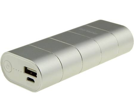 Power Bank Arun Y302S 5000 mAh Silver