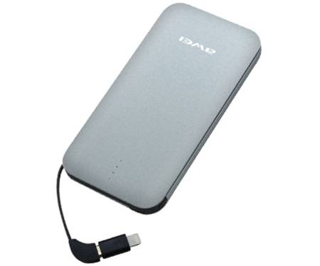 Power Bank AWEI P20K 8000mAh Power Bank Grey