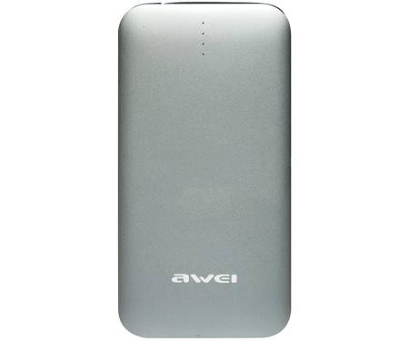 Power Bank AWEI P20K 8000mAh Power Bank Grey