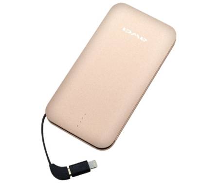 Power Bank AWEI P20K 8000mAh Power Bank Luxury Gold