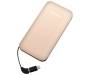 Power Bank AWEI P20K 8000mAh Power Bank Luxury Gold