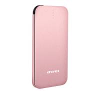 Power Bank AWEI P20K 8000mAh Power Bank Rose Gold