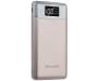 Power Bank AWEI P30K LCD 2USB 10000mAh Power Bank Luxury Gold