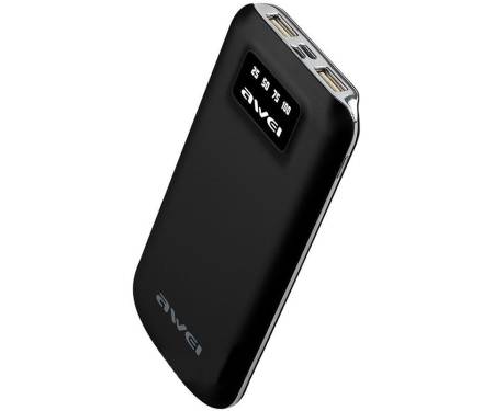 Power Bank AWEI P50K 10000mAh Power Bank Black