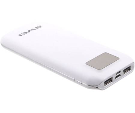 Power Bank AWEI P50K 10000mAh Power Bank White