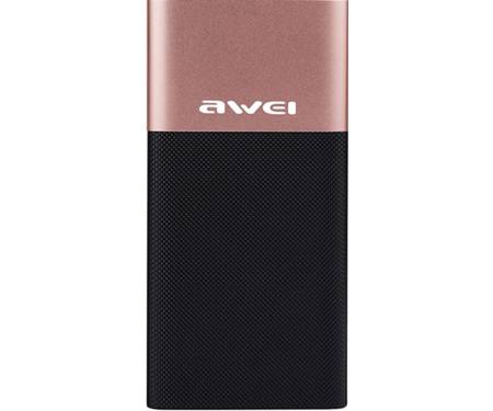 Power Bank AWEI P53K 10000mAh Power Bank Rose Golg