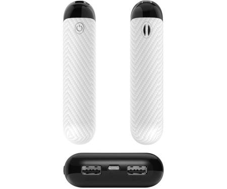 Power Bank Cager C10 Power Bank 10000 mAh Li-Polimer White