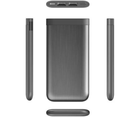 Power Bank Cager S100 Power Bank 10000 mAh Li-Polimer Silver
