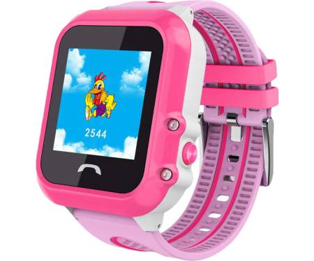 Смарт-часы UWatch DF27 Kid waterproof smart watch Pink