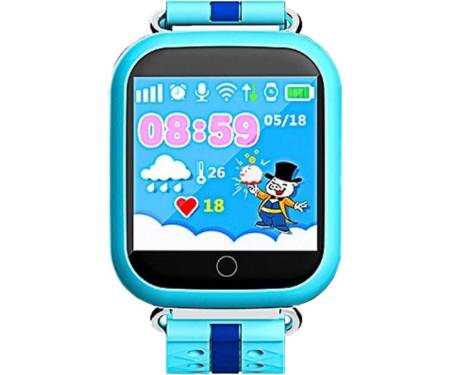 Смарт-часы UWatch Q100s Kid smart watch Blue