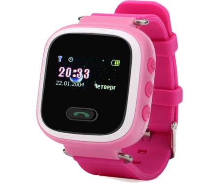 Смарт-часы UWatch Q60 Kid smart watch Pink