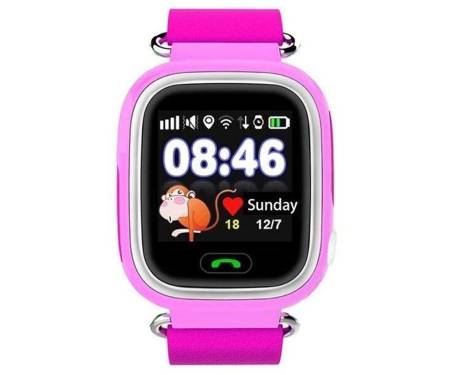 Смарт-часы UWatch Q90 Kid smart watch Pink