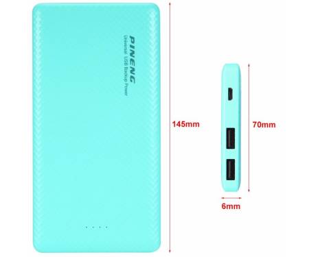 Power Bank Pineng PN-958 10000mAh Blue
