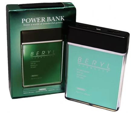 Power Bank Remax Beryl RPP-69 8000 mah Green