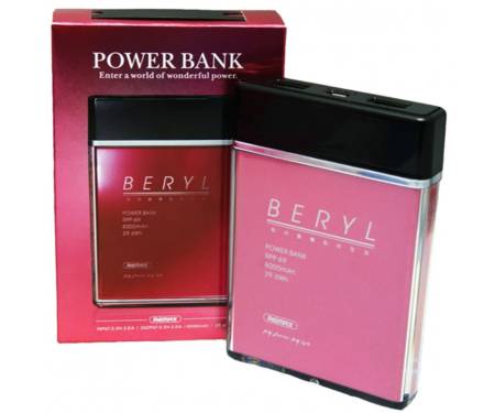 Power Bank Remax Beryl RPP-69 8000 mah Red