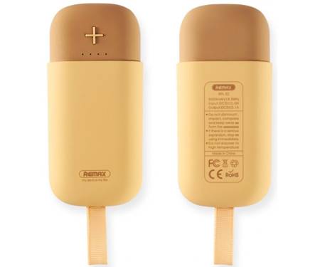 Power Bank Remax Camaroon Series RPL-32 5000 mah Yellow