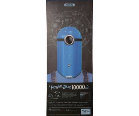 Power Bank Remax Cutie Series RPL-36 10000 mah Blue