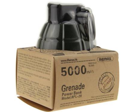 Power Bank Remax Grenade Series RPL-28 5000 mah Green