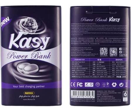 Power Bank Remax Kasy Series RPP-64 10000 mah Purple