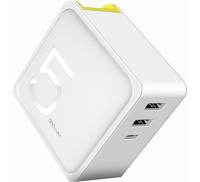 Power Bank Rock Space Sugar 2-in-1 and Wall Charger CCC 5000 mAh Black