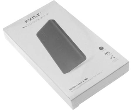 Power Bank Solove Y1 10000 mAh Pink