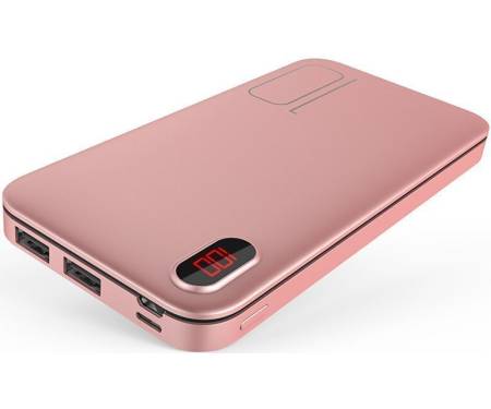 Power Bank Solove Y2 10000 mAh Rose Gold