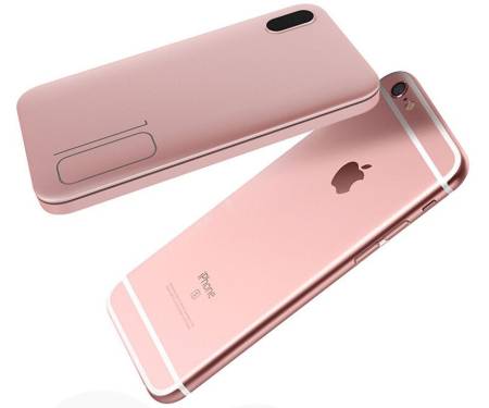 Power Bank Solove Y2 10000 mAh Rose Gold