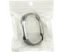 Ремешок UWatch 304 Stainless Steel Wrist Bracelet Milanese Replacement Strap For Mi Band 2 Silver