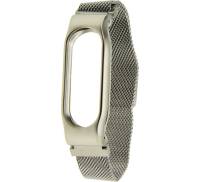 Ремешок UWatch Magnetic Stainless Steel Bracelet Wrist Strap For Miband 2 Silver