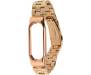 Ремешок UWatch Metal Strap For Xiaomi Mi Band 2 Rose Gold