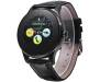 Смарт-часы UWatch K88H Black Leather Strap