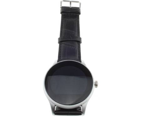 Смарт-часы UWatch K88H Black Leather Strap