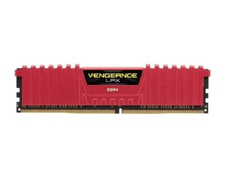 Corsair DIMM 8Gb DDR4 PC2400 Vengeance LPX Red (CMK8GX4M1A2400C16R)