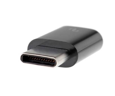 Переходник Xiaomi Micro USB to Type-C Converter Black