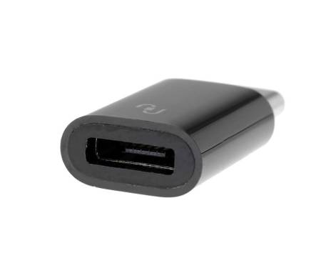 Переходник Xiaomi Micro USB to Type-C Converter Black