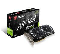 видеокарта MSI GeForce GTX 1070 ARMOR 8G OC