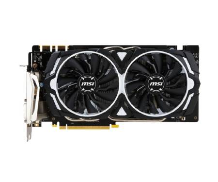 видеокарта MSI GeForce GTX 1070 ARMOR 8G OC